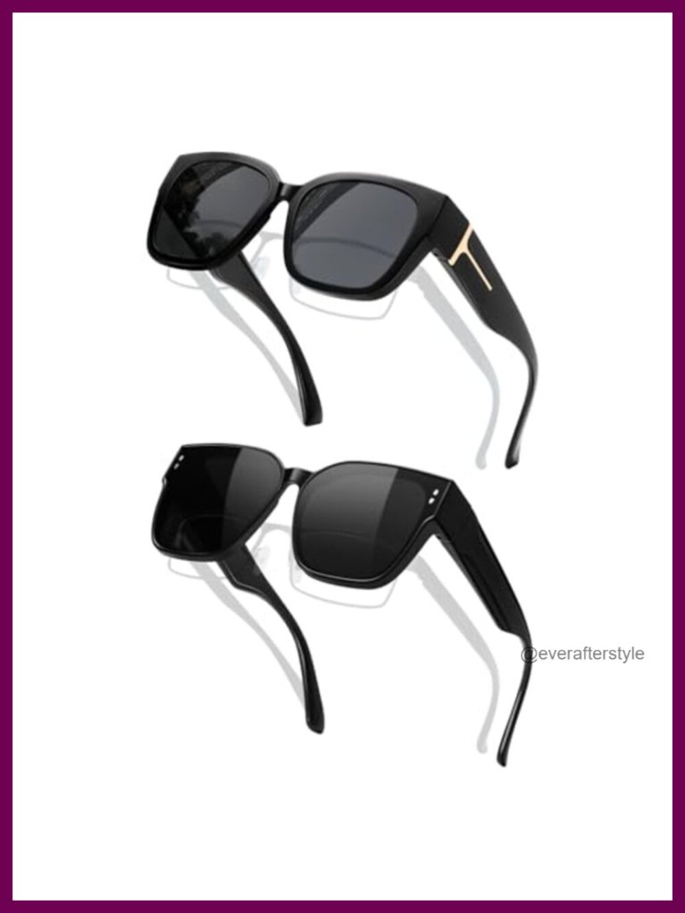 KANASTAL Oversized Polarized Fit Over Sunglasses UV400 Square